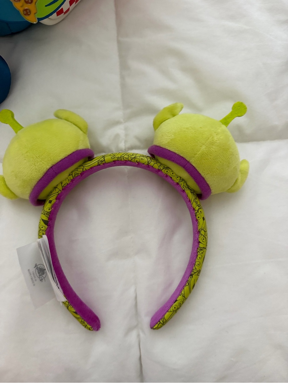 Loungefly Pixar Alien Backpack with Headband - Picture 8 of 8